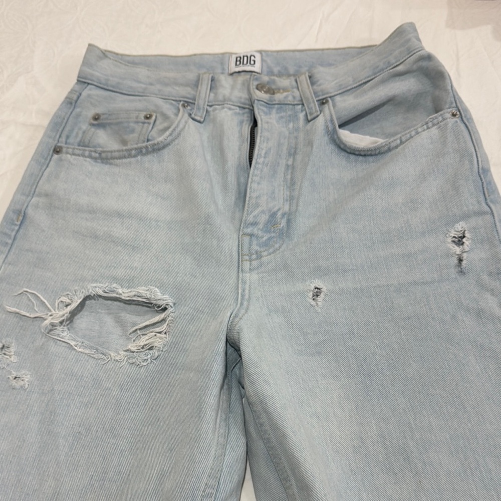 BDG Light Blue Distressed Jeans